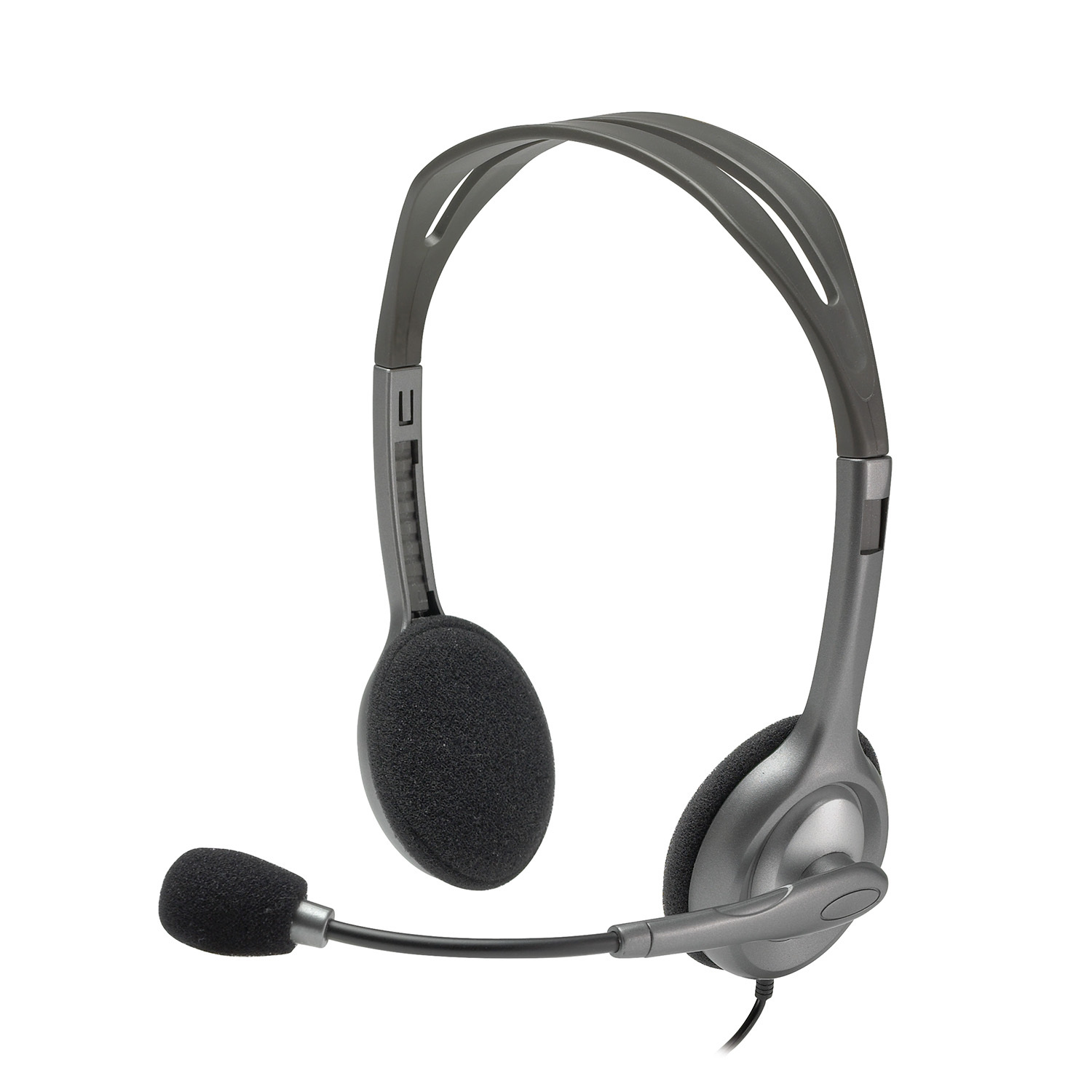 Logitech H110 Stereo Headset, Mikrofon mit Rauschunterdrückung, kompatibel mit Windows von Logitech