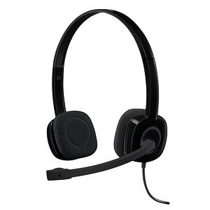 Logitech H151 Headset schwarz von Logitech