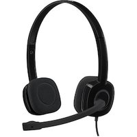 Logitech H151 Kabelgebundenes Beidseitiges Headset Stereo 3,5mm Klinke Schwarz von Logitech