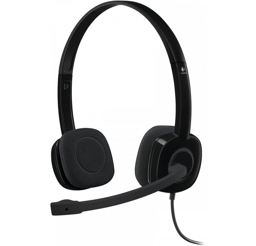 Logitech H151 - Stereo Headset - schwarz Stereo-Headset von Logitech