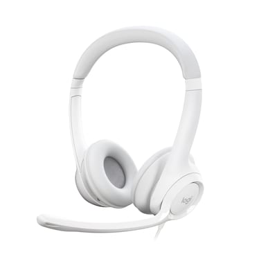 Logitech H390 Kabelgebundenes Beidseitiges Headset USB Weiß Logitech H390 Kabelgebundenes Beidseitiges Headset USB Weiß von Logitech