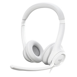 Logitech H390 USB-Headset grau, weiß Logitech H390 USB-Headset grau, weiß von Logitech
