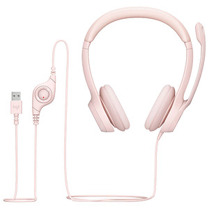 Logitech H390 USB-Headset rosa Logitech H390 USB-Headset rosa von Logitech