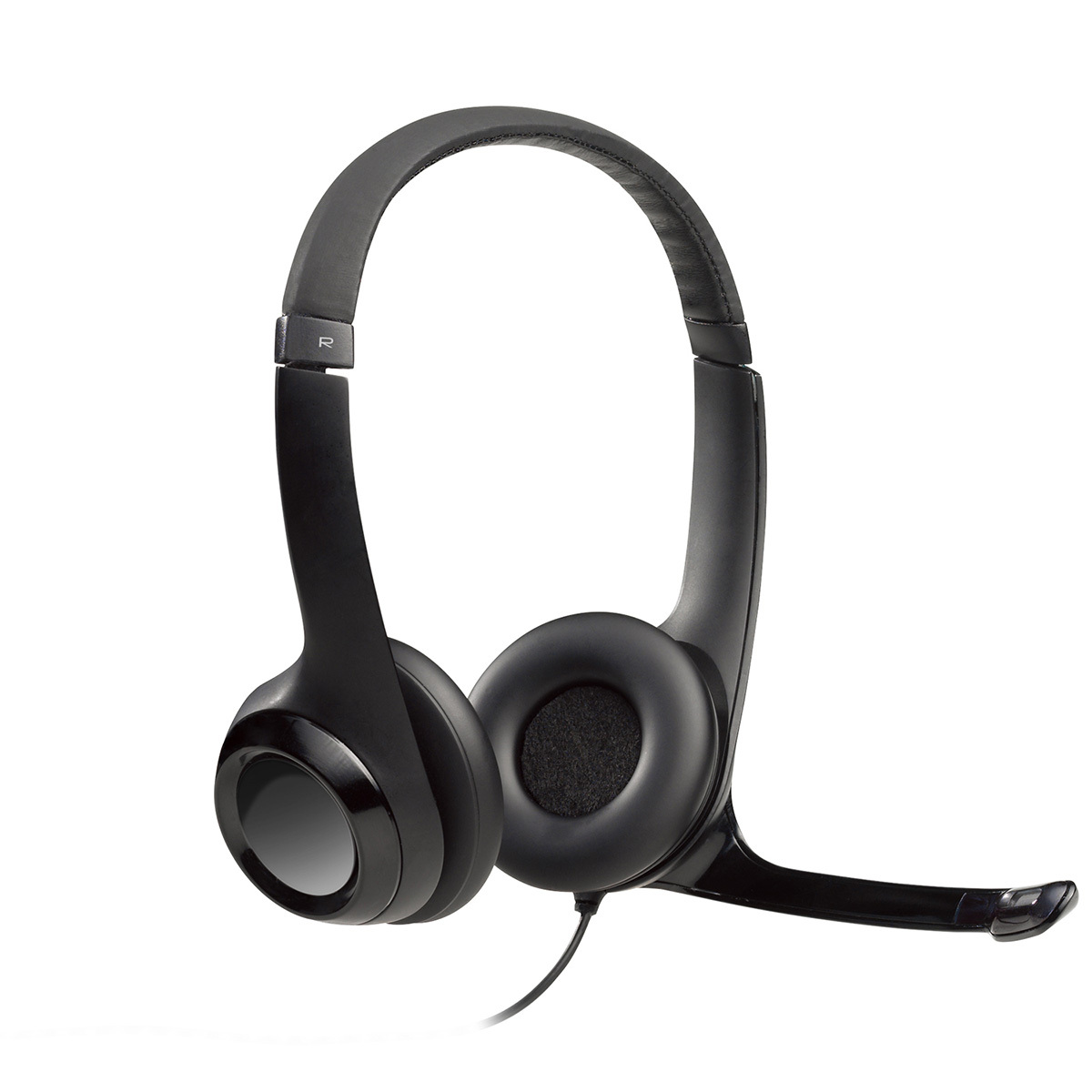 Logitech H390 USB Stereo Headset Mit verbesserter digitaler Klangübertragung und integrierten Bedienelementen von Logitech