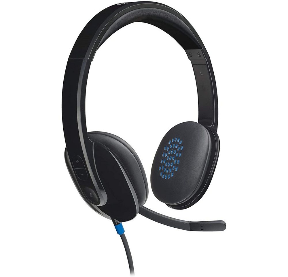 Logitech H540 - Headset - schwarz On-Ear-Kopfhörer von Logitech