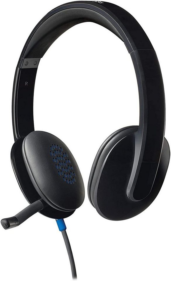 Logitech H540 Kopfhörer Mikrofon, Verstellbares Mikrofon Equalizer Headset von Logitech