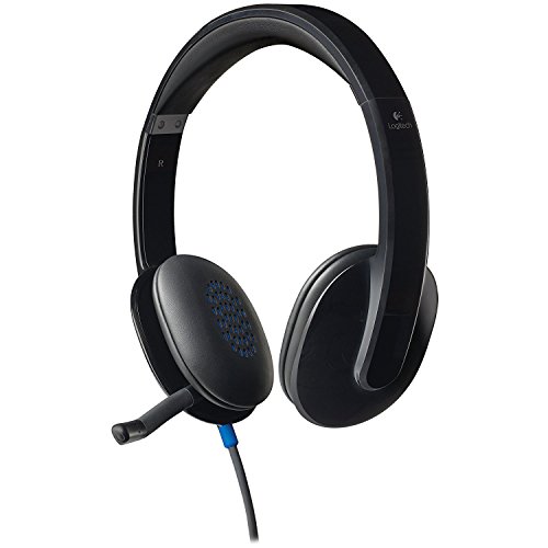 Logitech H540 USB Computer Headset Wired Head-Band Office/Call, 981-000510 von Logitech