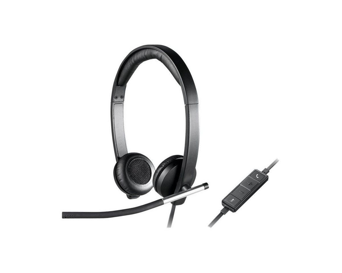 Logitech H650e Kopfhörer mit Mikrofon Headset Logitech H650e Kopfhörer mit Mikrofon Headset von Logitech