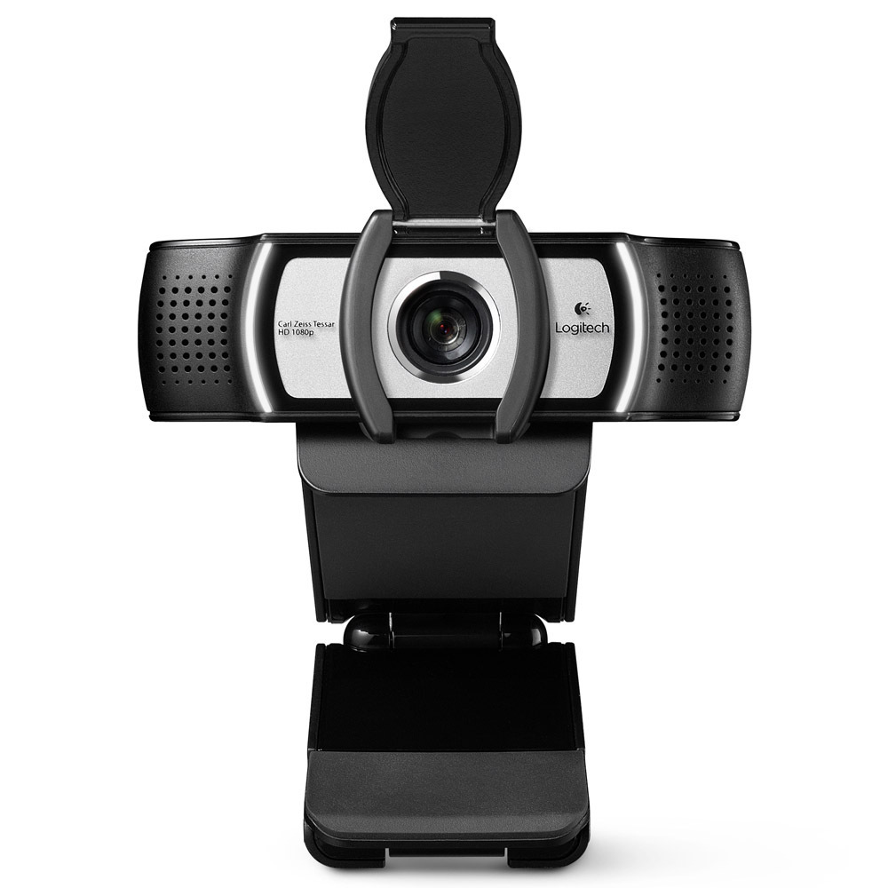 Logitech HD C930E Business Webcam 1080p, 90° Blickfeld, RightLight 2-Technologie, Carl-Zeiss Glasobjektiv von Logitech