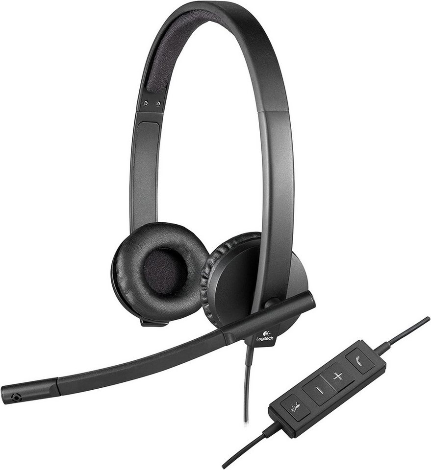 Logitech Headset H570e für Videokonferenzen Rauschunterdrückung USB-Anschluss Headset Logitech Headset H570e für Videokonferenzen Rauschunterdrückung USB-Anschluss Headset von Logitech