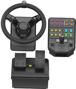Logitech Heavy Equipment - G-Series - Bundle - Lenkrad- und Pedale-Set - kabelgebunden - für PC (945-000062) von Logitech