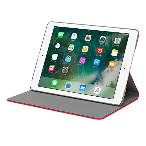 Logitech Hinge Schutzhülle für Tablet, 9,7 Zoll (24,64 cm), Apple, iPad Air 2, 331 g, Rot von Logitech