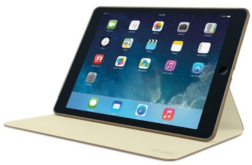 Logitech Hinge Schutzhülle mit Ständer für Apple iPad Air braun von Logitech