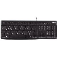 Logitech K120 Kabelgebundene Tastatur Schwarz von Logitech