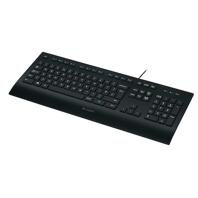 Logitech K280e Kabelgebundene Tastatur US Layout Schwarz von Logitech