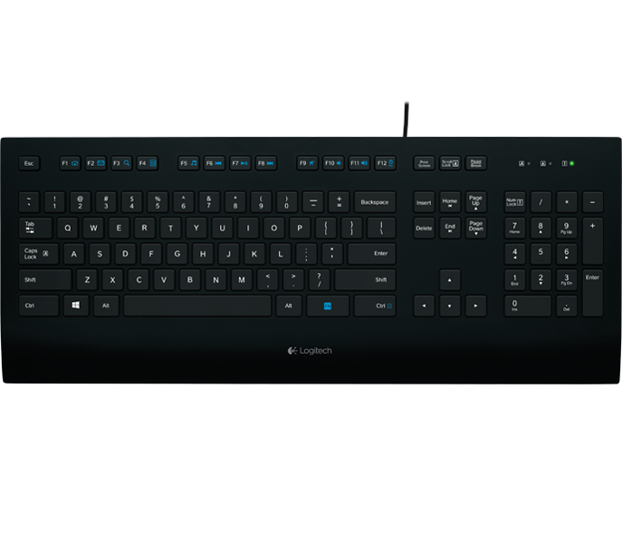 Logitech K280e Tastatur, kabelgebunden, DE-Layout von Logitech