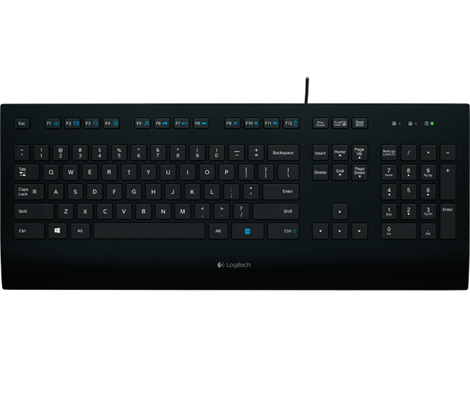 Logitech K280e Tastatur, kabelgebunden, DE-Layout Logitech K280e Tastatur, kabelgebunden, DE-Layout von Logitech