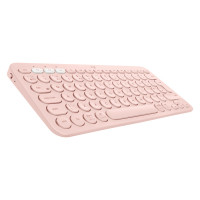 Logitech K380 Multi-Device Bluetooth Keyboard rosa, US von Logitech