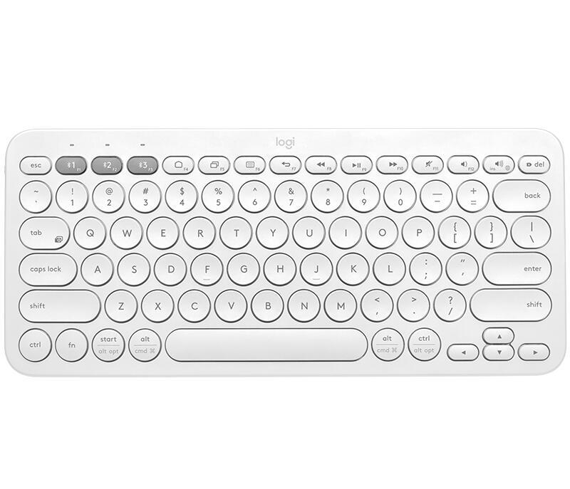 Logitech K380 Multi-Device Bluetooth Tastatur (kabellos, weiß) von Logitech