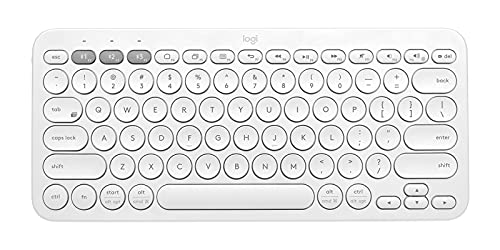 Logitech K380 Multi-Device Bluetooth-Tastatur QZERTY Russisch Weiß Logitech K380 Multi-Device Bluetooth-Tastatur QZERTY Russisch Weiß von Logitech