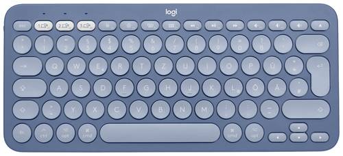 Logitech K380 for Mac Multi-Device Bluetooth® Tastatur Deutsch, QWERTZ Blau von Logitech