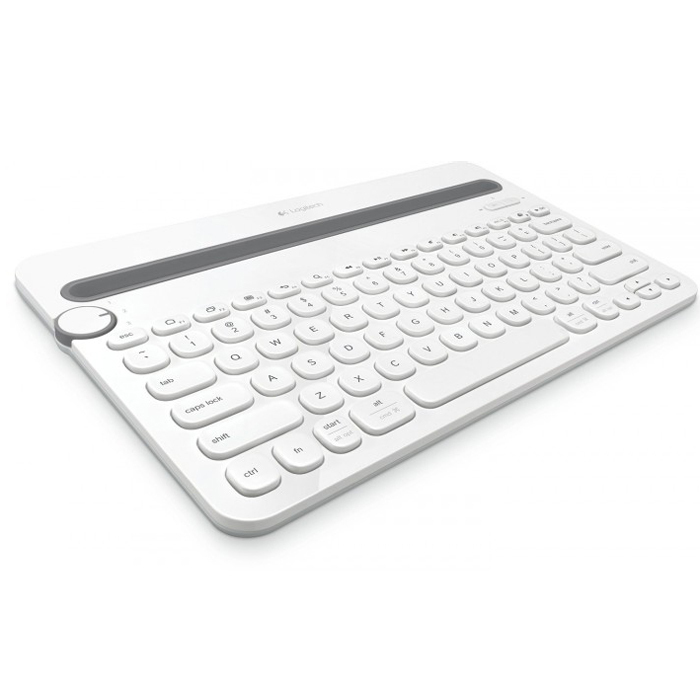Logitech K480 Bluetooth Multi-Device Keyboard, Tastatur für Computer, Tablet und Smartphone, weiß von Logitech