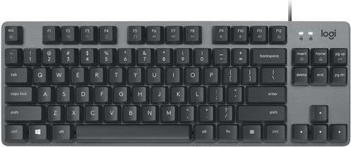 Logitech K835 TKL - Tastatur - USB - Tastenschalter: TTC Red - Graphit/Schiefergrau von Logitech