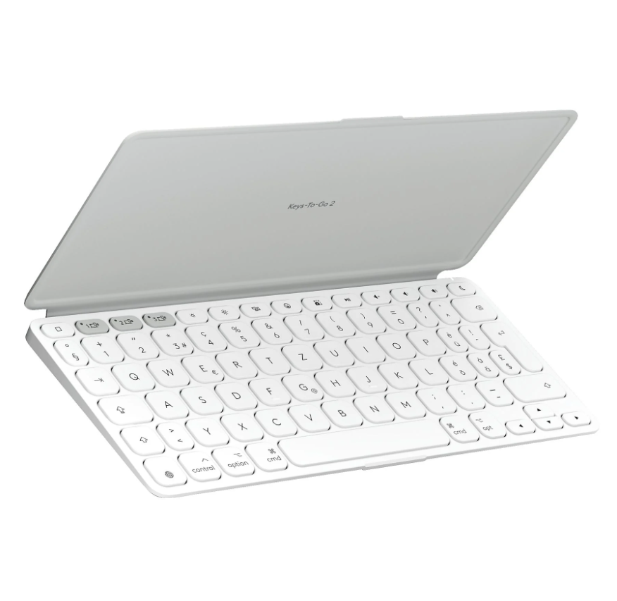 Logitech KEYS-TO-GO 2 Tastatur, Hellgrau Logitech KEYS-TO-GO 2 Tastatur, Hellgrau von Logitech