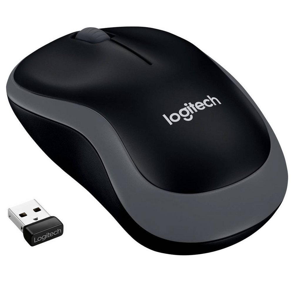 Logitech Kabellose Maus, 2.4 GHz mit USB-Nano-Empfänger, Mäuse von Logitech
