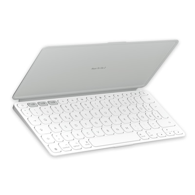 Logitech Keys-To-Go 2 for Mac, Pale Grey - mobile kabellose Tastatur für iPad und Mac von Logitech