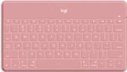 Logitech Keys-To-Go - Tastatur - Bluetooth - AZERTY - Französisch - Blush Pink - für Apple iPad/iPhone/TV von Logitech