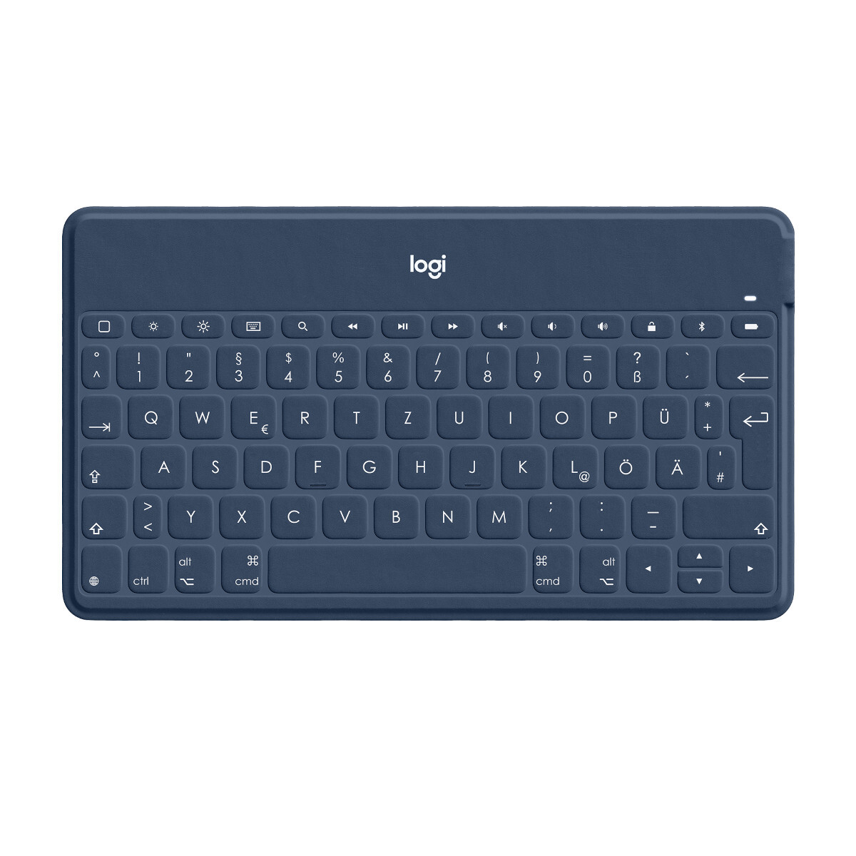Logitech Keys To Go kabellose Bluetooth Tastatur, ultraleicht, für iPhone iPad und Apple TV, Blau Logitech Keys To Go kabellose Bluetooth Tastatur, ultraleicht, für iPhone iPad und Apple TV, Blau von Logitech