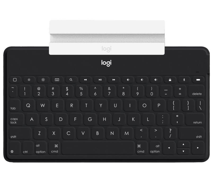 Logitech Keys-To-Go mit iOS-Sondertasten schwarz - Bluetooth von Logitech