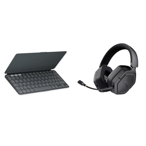 Logitech Keys-to-Go 2, Mobile & Trust GXT 1493 Ravox Gaming Headset von Logitech