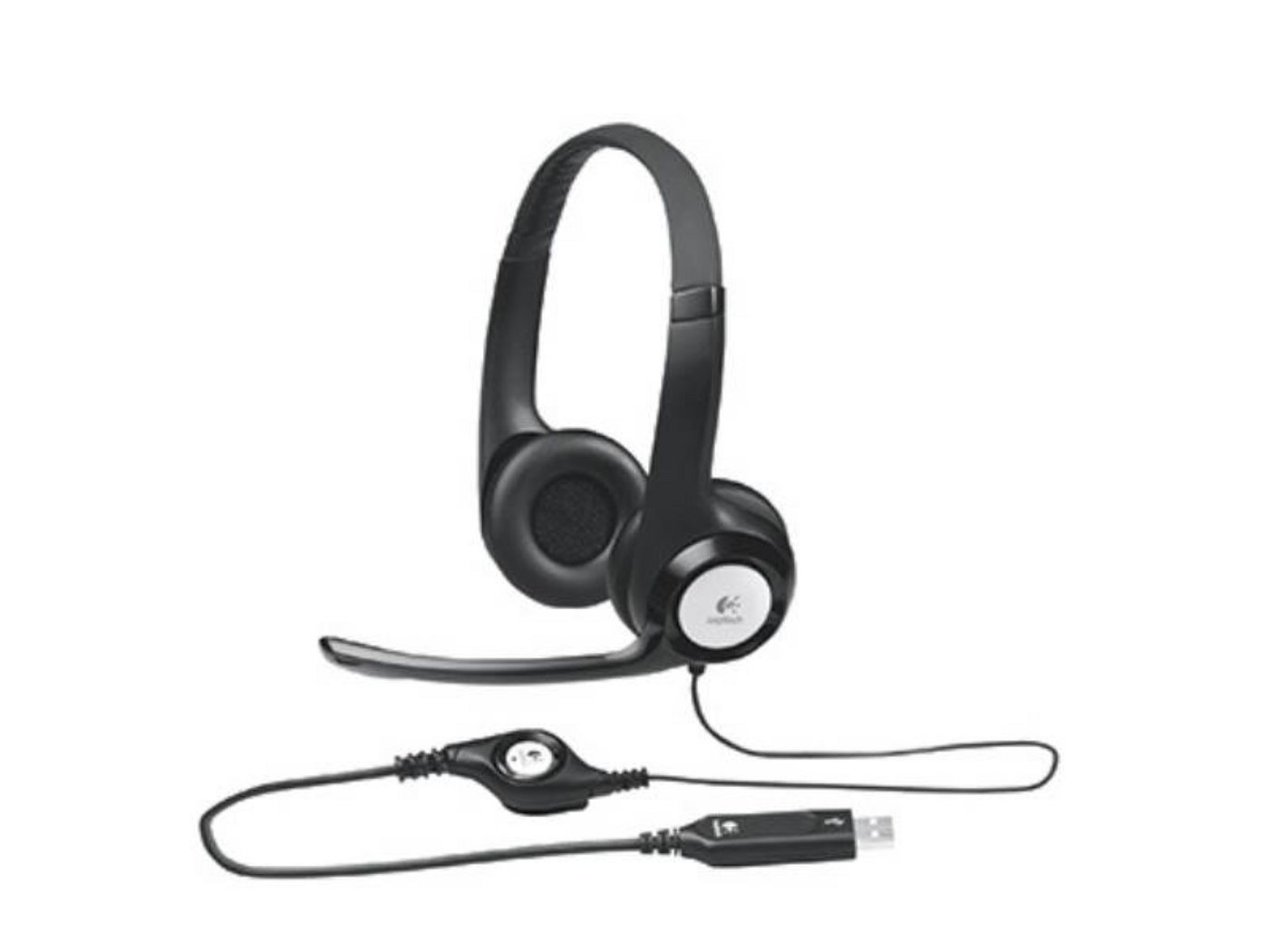 Logitech LOGITECH 981-000406 Logitech Headset H390 USB 2.0 schwarz Dieses vi Headset von Logitech