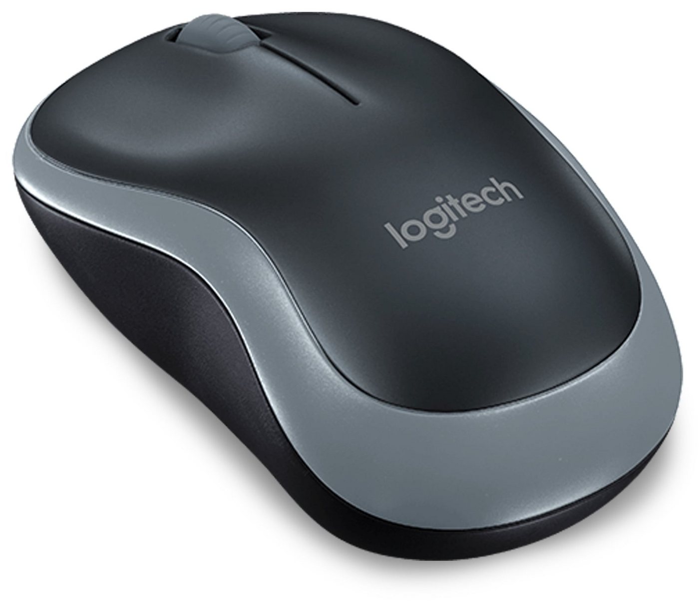 Logitech LOGITECH Funkmaus M185, optisch, 1000 dpi, grau Maus von Logitech