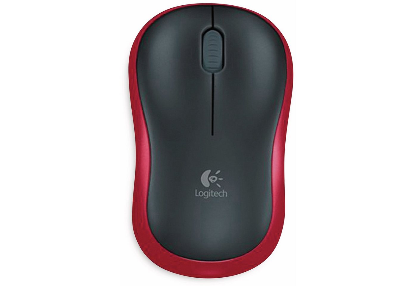 Logitech LOGITECH Funkmaus M185, optisch, 1000 dpi, rot Maus von Logitech