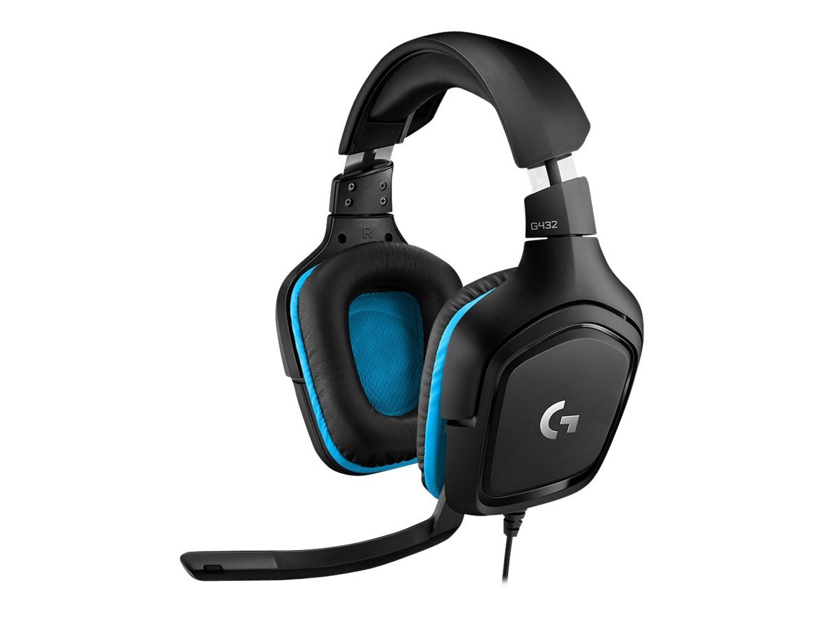 Logitech LOGITECH G432 - LEATHERETTE - EMEA Headset Logitech LOGITECH G432 - LEATHERETTE - EMEA Headset von Logitech