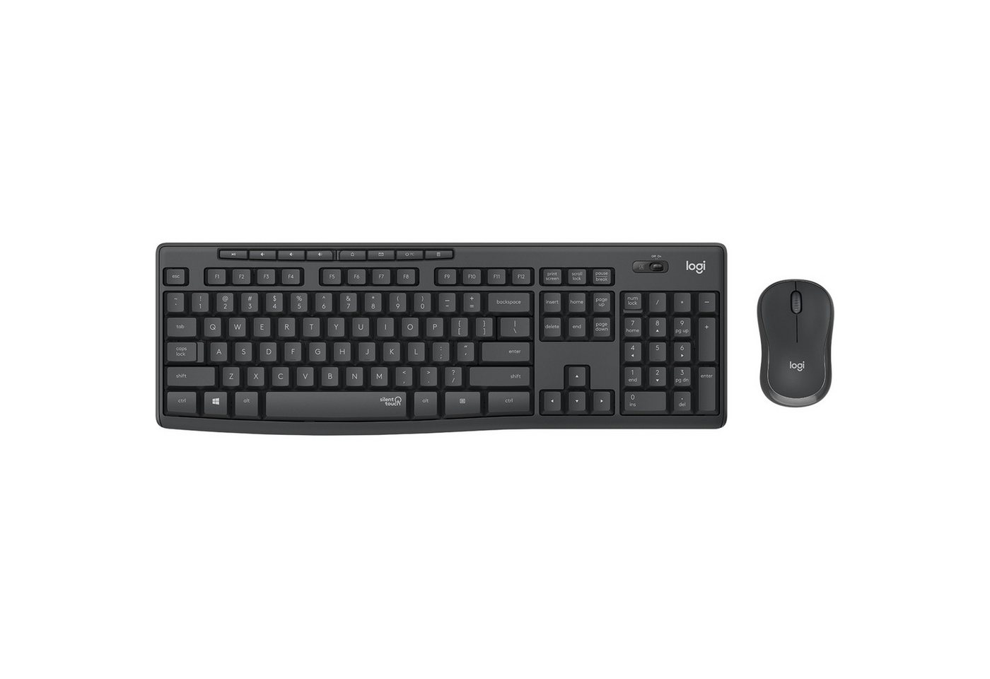 Logitech LOGITECH Tastatur- und Mausset MK295 Silent Combo Wireless-Tastatur Logitech LOGITECH Tastatur- und Mausset MK295 Silent Combo Wireless-Tastatur von Logitech