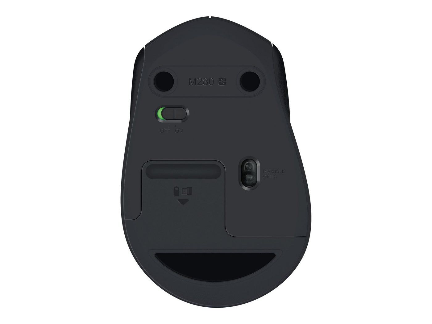 Logitech LOGITECH Wireless Mouse M280 black Maus von Logitech