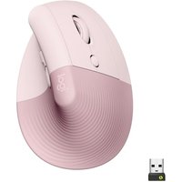 Logitech Lift Vertical Rosa - Ergonomische Kabellose Maus von Logitech