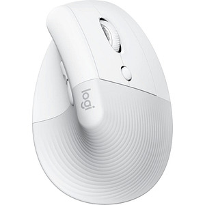 Logitech Lift for Mac Maus ergonomisch kabellos weiß von Logitech