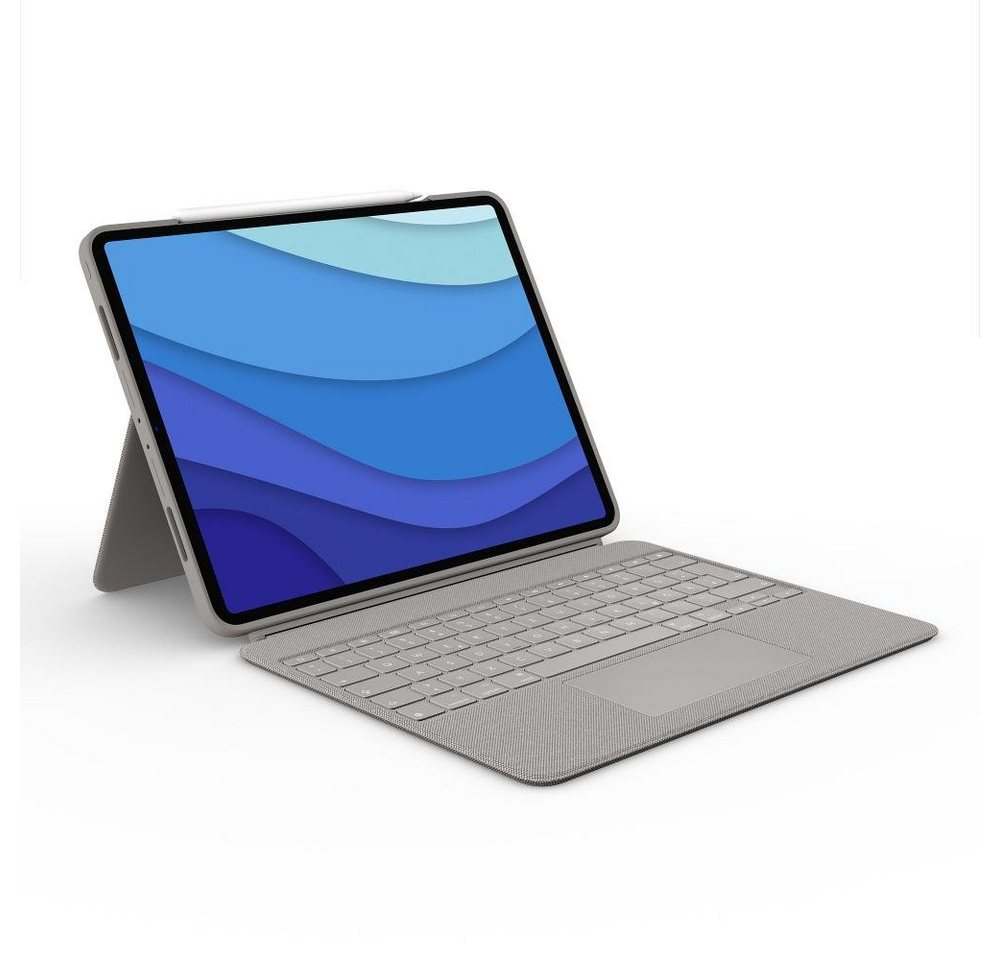 Logitech Logitech Combo Touch - Deutsch - Trackpad - 1,9 cm - 1 mm - Apple - iP Tablet-Tastatur von Logitech