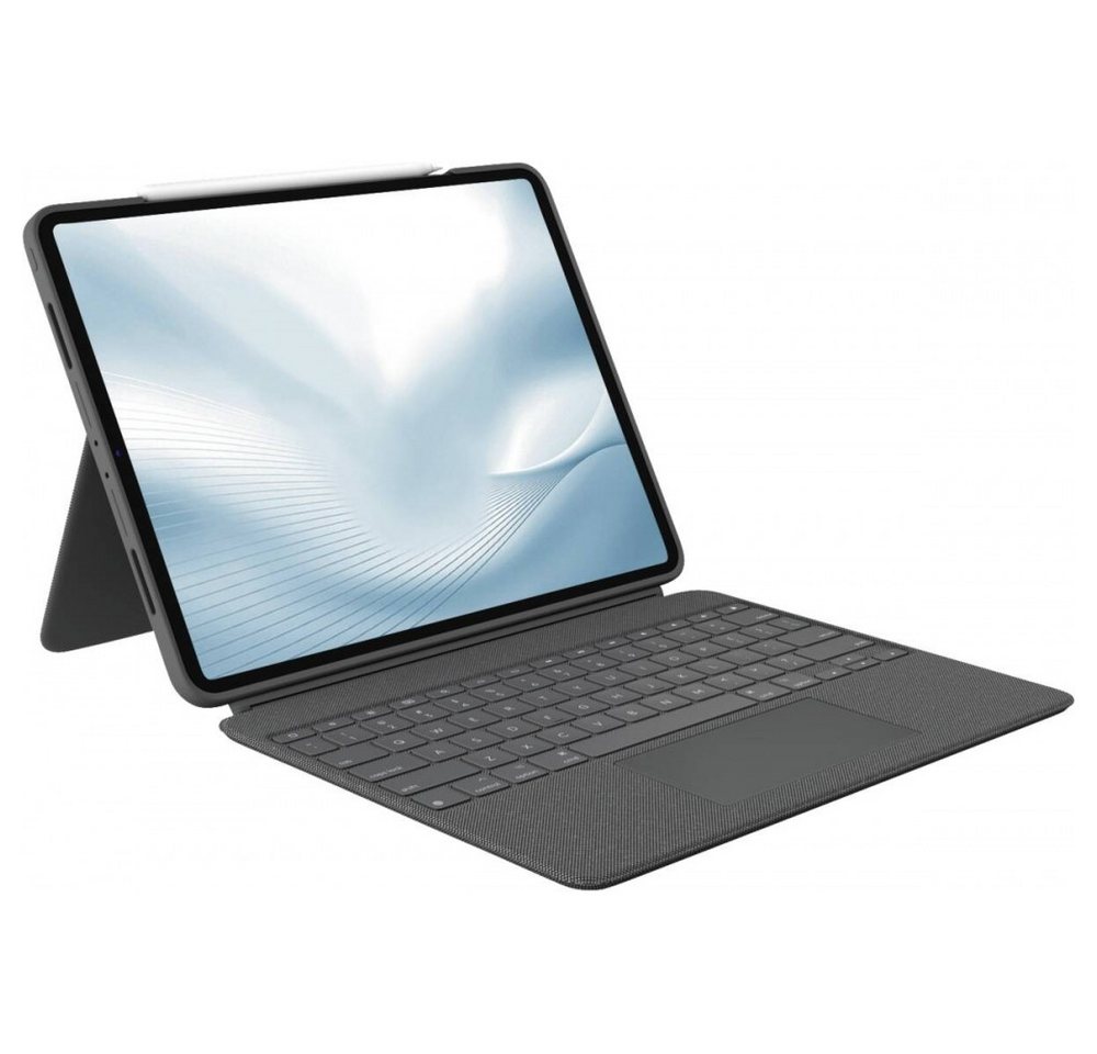 Logitech Logitech Combo Touch für iPad Pro 11 - Tastaturhülle PC-Tastatur (Inklusive Bluetooth-Tastatur) von Logitech