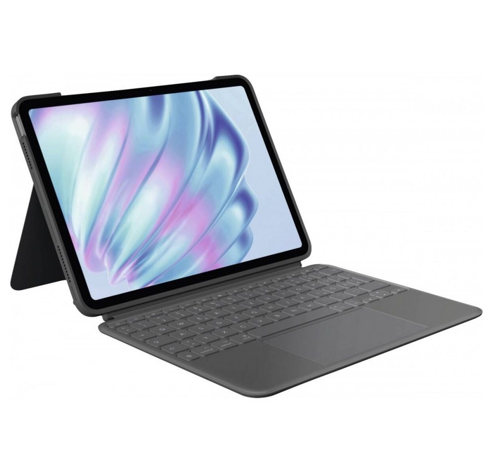 Logitech Logitech Combo Touch iPad Air 11" Hülle. Tablet (Abnehmbare Tastatur für Flexibilität) von Logitech