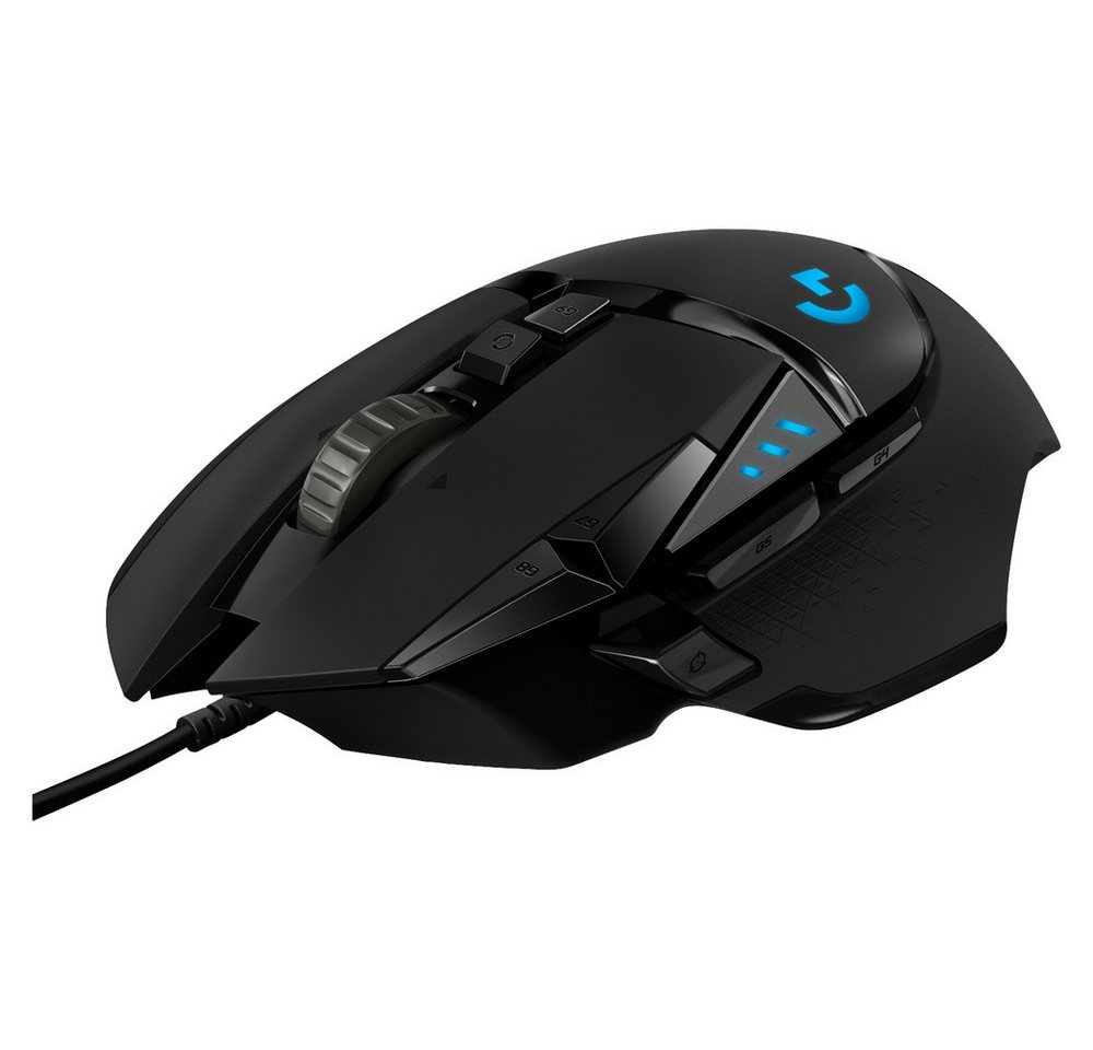 Logitech Logitech G502 Hero Gaming-Maus USB Optisch Schwarz 11 Tasten 16000 Mäuse Logitech Logitech G502 Hero Gaming-Maus USB Optisch Schwarz 11 Tasten 16000 Mäuse von Logitech