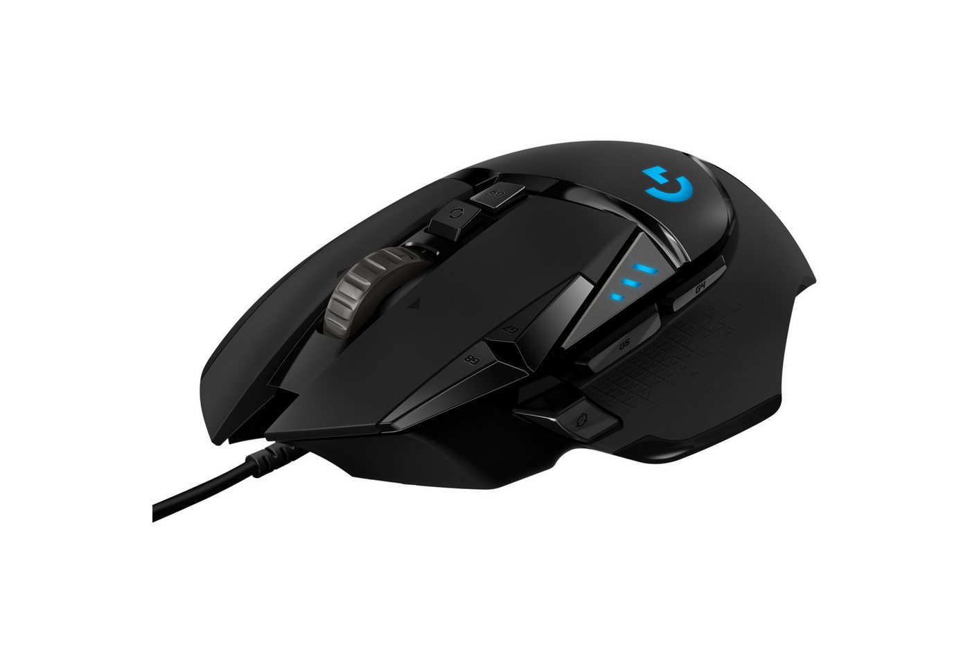 Logitech Logitech Gaming G502 HERO, Gaming-Maus Maus (kabelgebunden) von Logitech