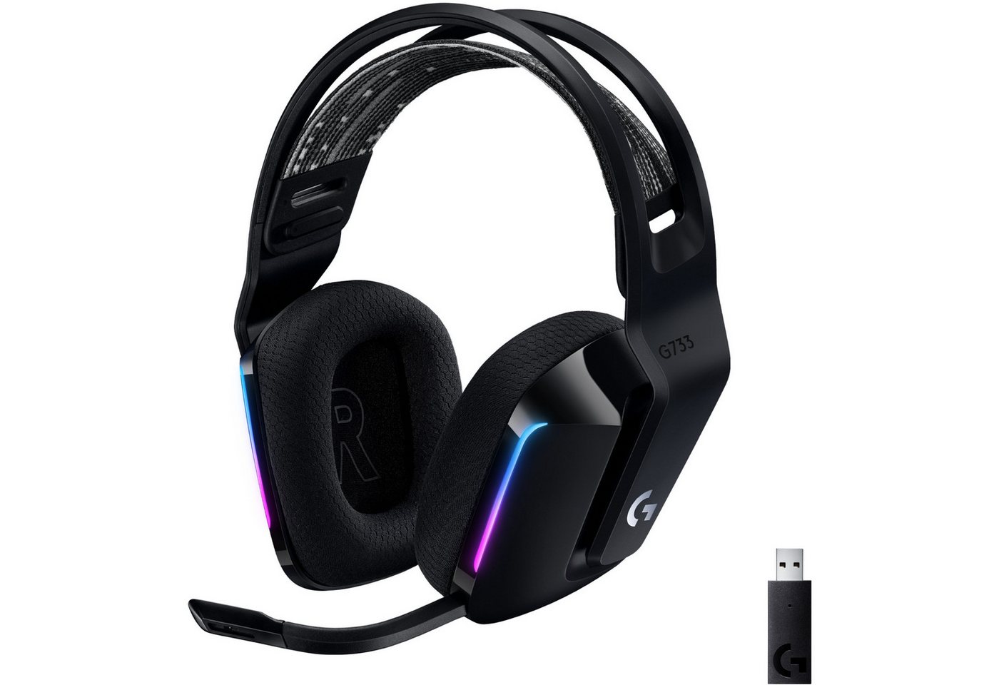 Logitech Logitech Gaming G733 LIGHTSPEED, Gaming-Headset Gaming-Headset von Logitech