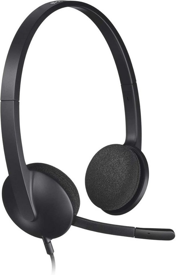 Logitech Logitech H340 Kopfhörer mit Mikrofon PC-Headset (Geräuschisolierung) von Logitech