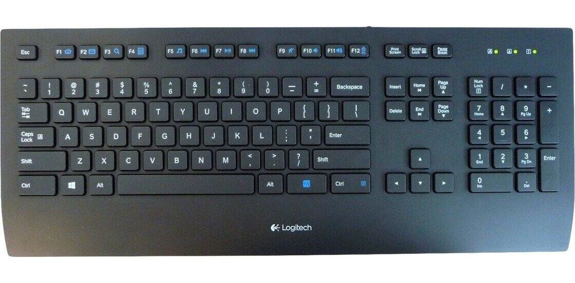 Logitech Logitech K280e schwarz Tastatur von Logitech